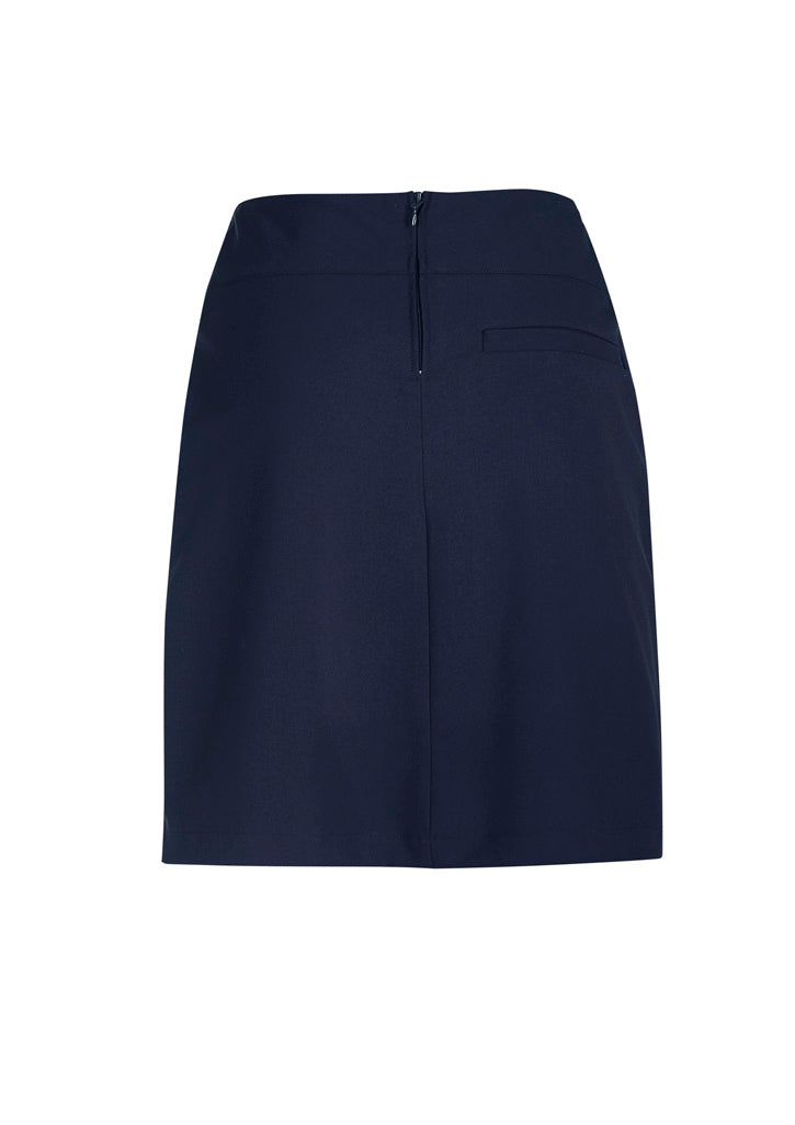 Comfort Waist Womens Skort - Navy - Back