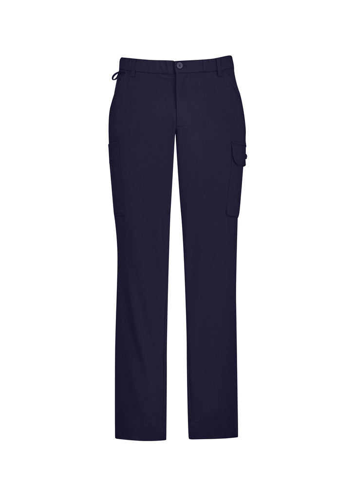 Comfort Waist Mens Cargo Pant - Navy - Front