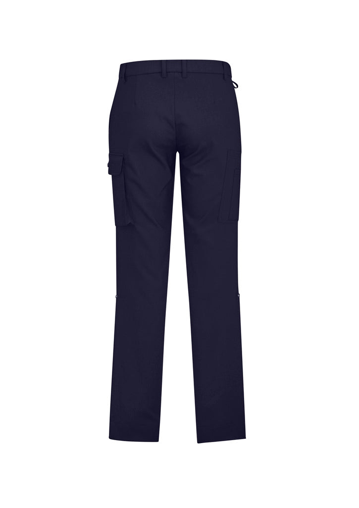 Comfort Waist Mens Cargo Pant - Navy - Back