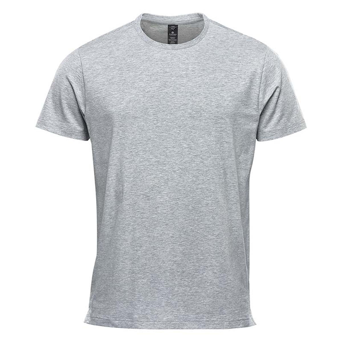 Men's Montebello Performance Short Sleeve Tee - Ash Heather - Front