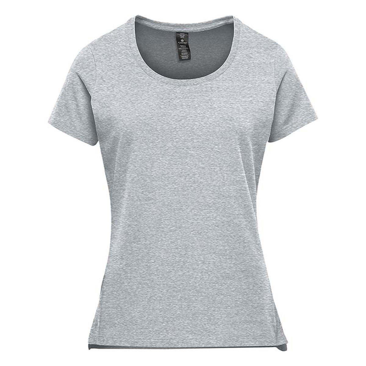Women's Montebello Performance Short Sleeve Tee - Ash Heather - Front