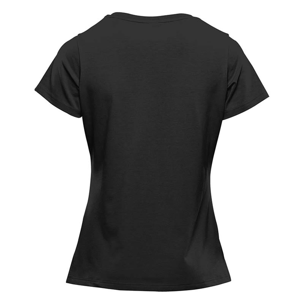 Women's Montebello Performance Short Sleeve Tee - Black - Back