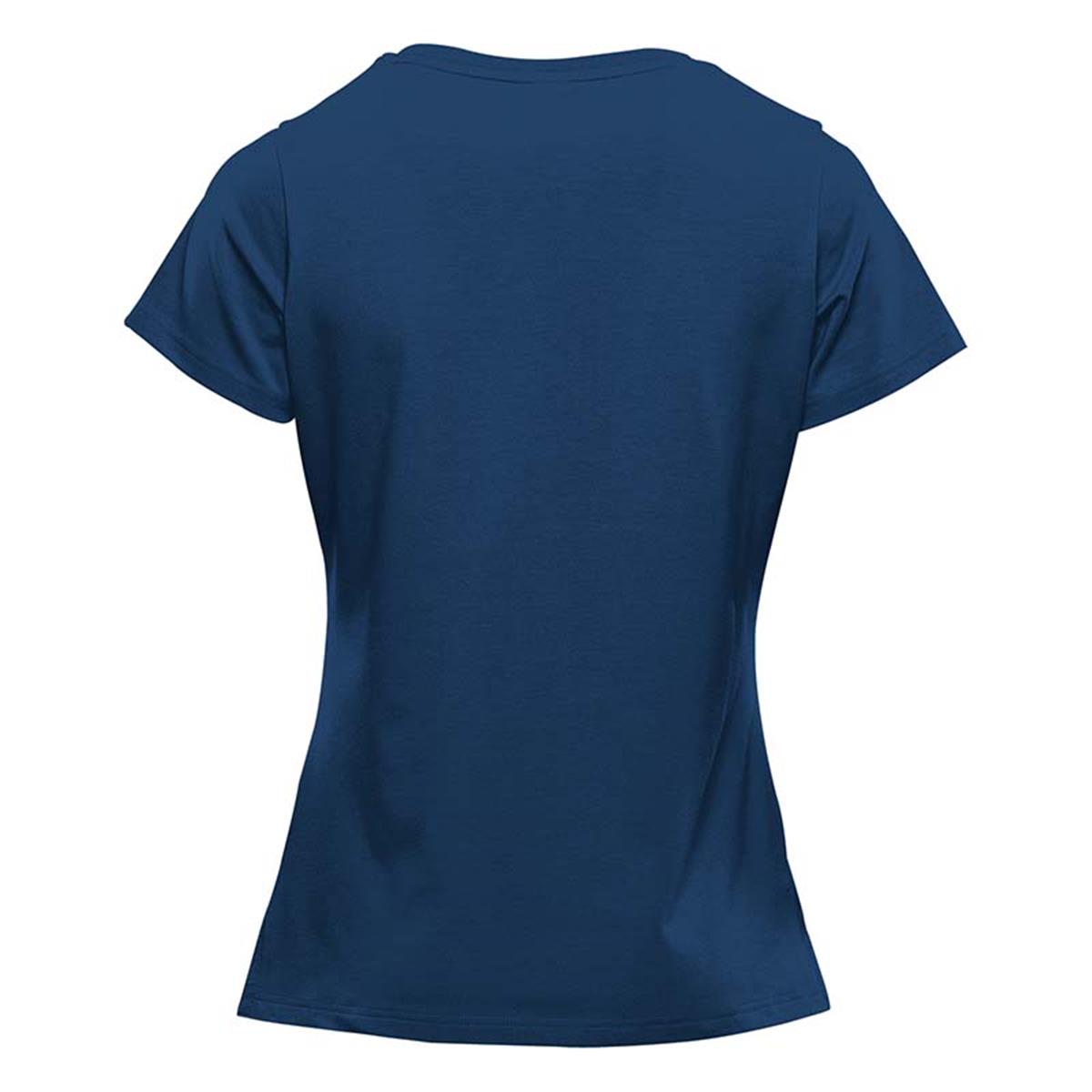Women's Montebello Performance Short Sleeve Tee - Indigo - Back