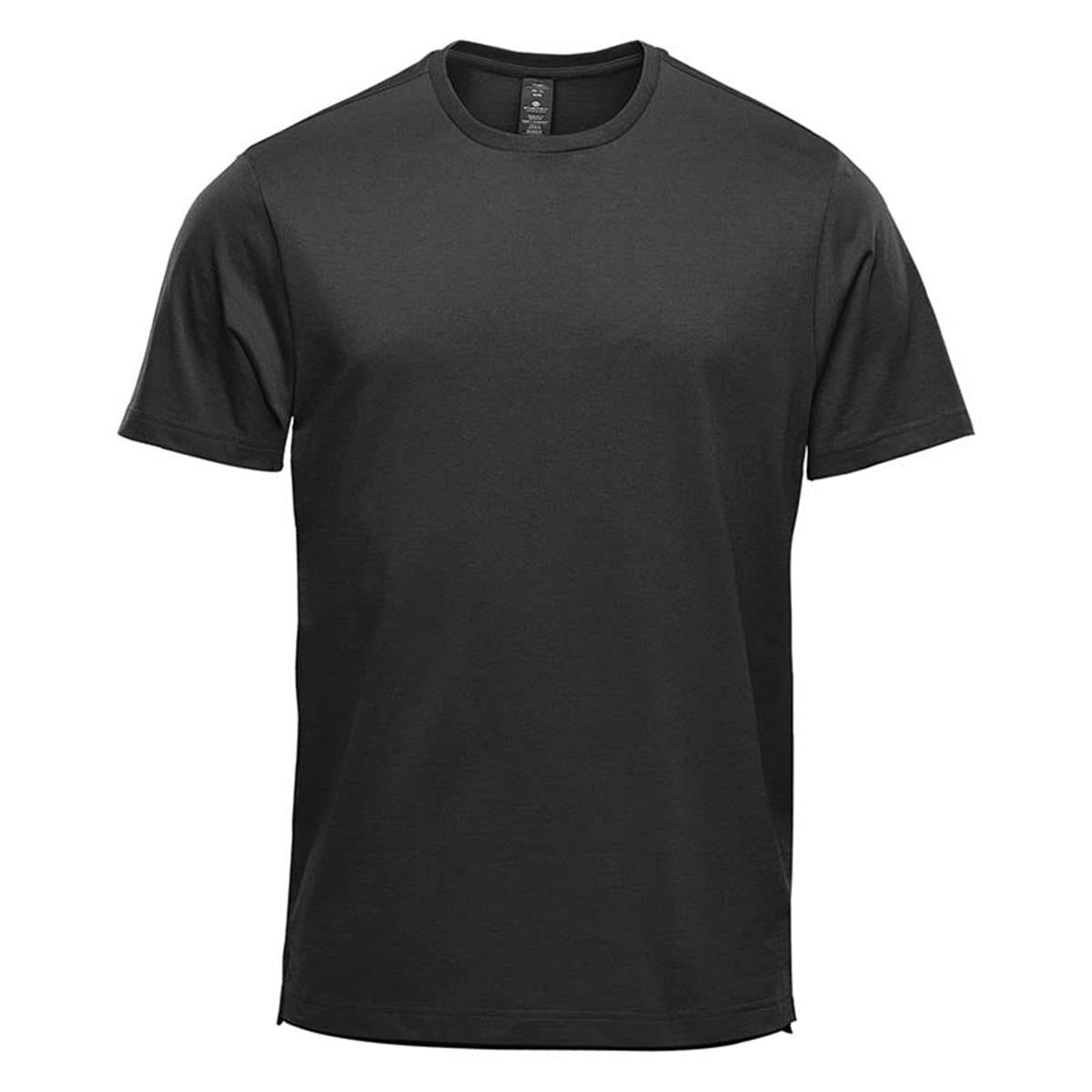 Men's Equinox Short Sleeve Tee - Black - Front