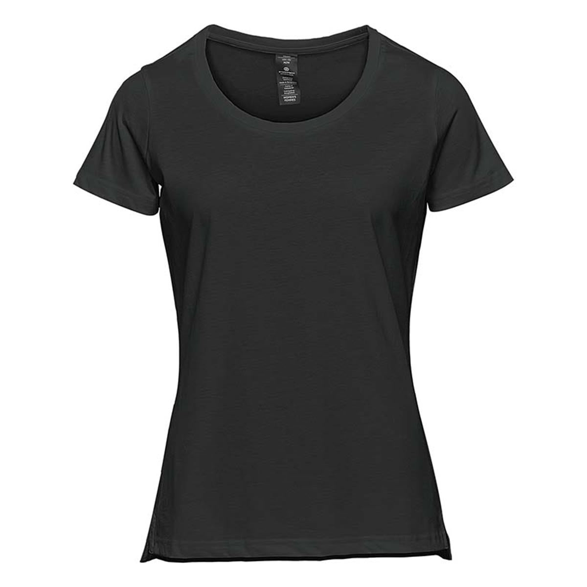 Women's Equinox Short Sleeve Tee - Black - Front