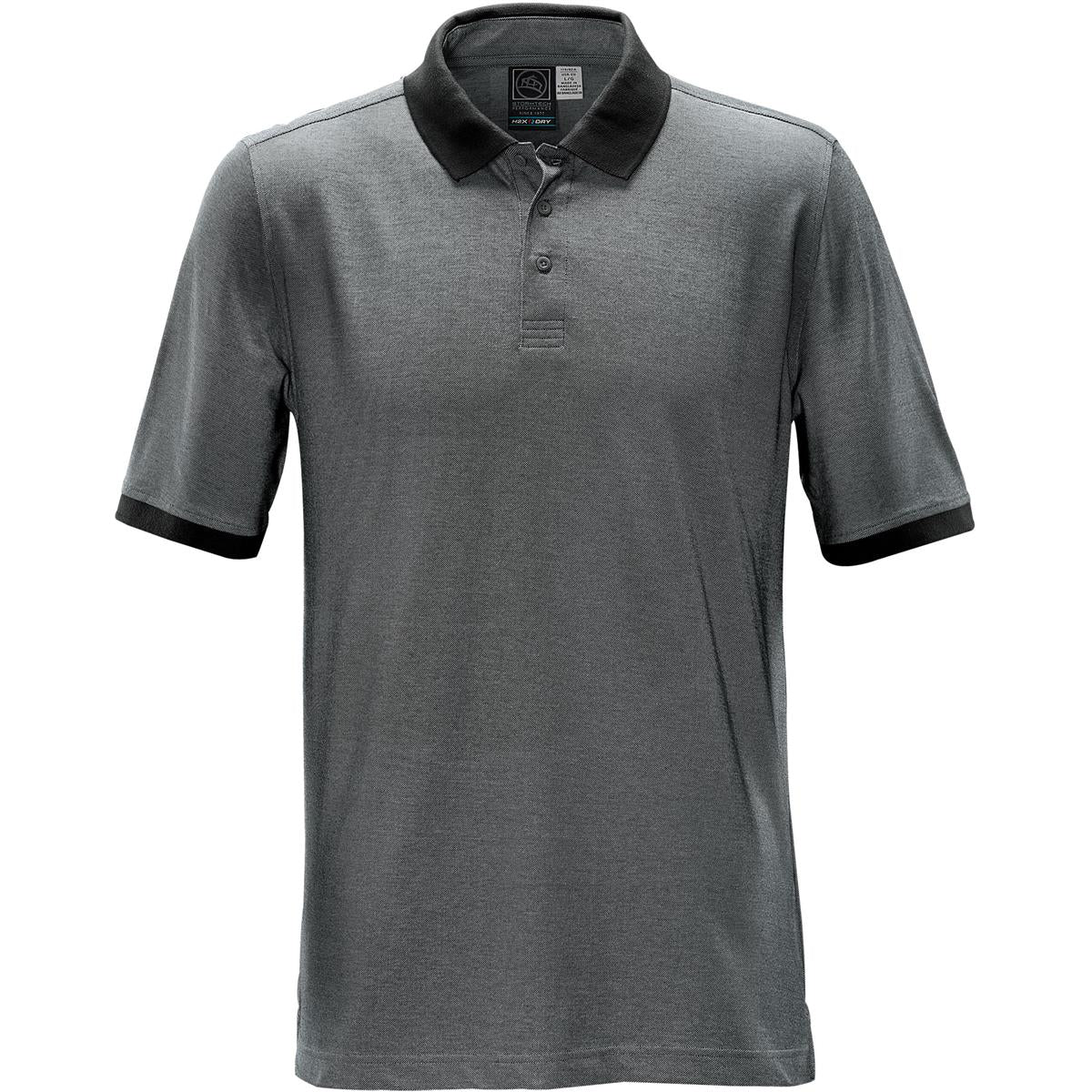 Men's Sigma Poly Cotton Polo - Dolphin - Front