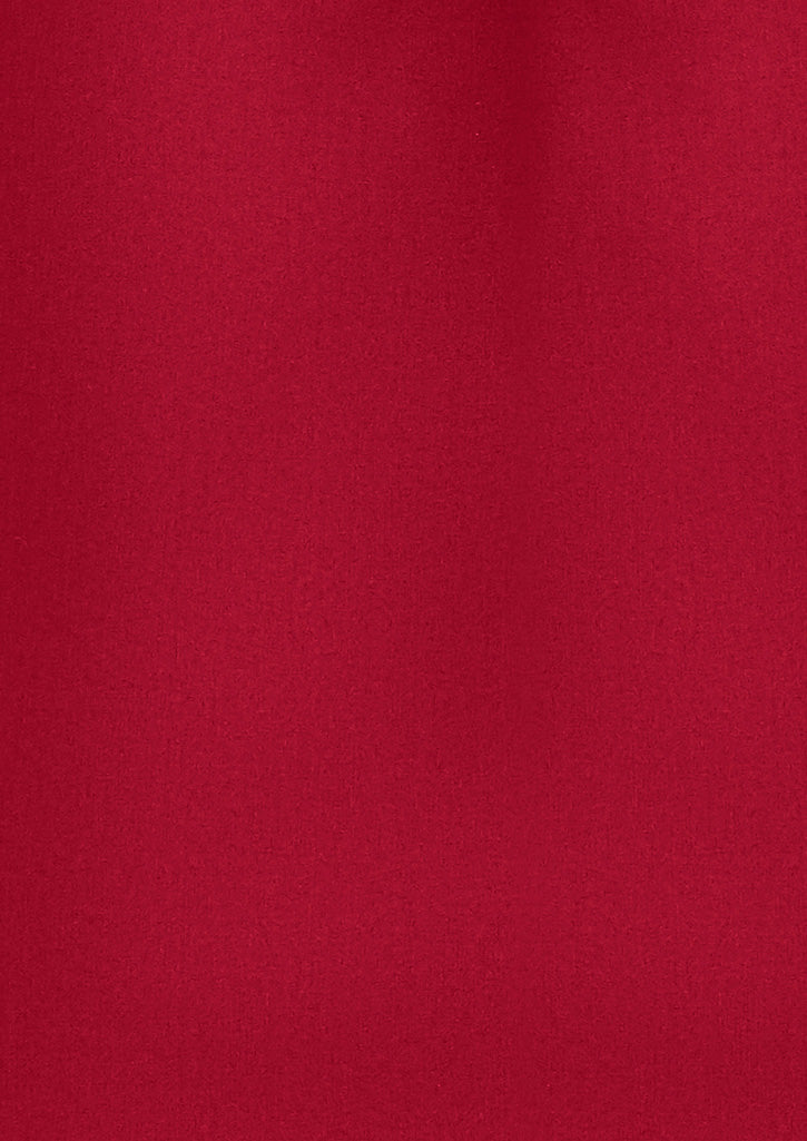 Florence Womens Plain Short Sleeve Shirt - Cherry - View
