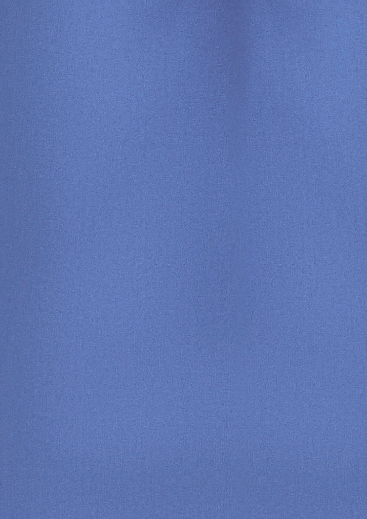 Florence Womens Plain Short Sleeve Shirt - Mid Blue - View