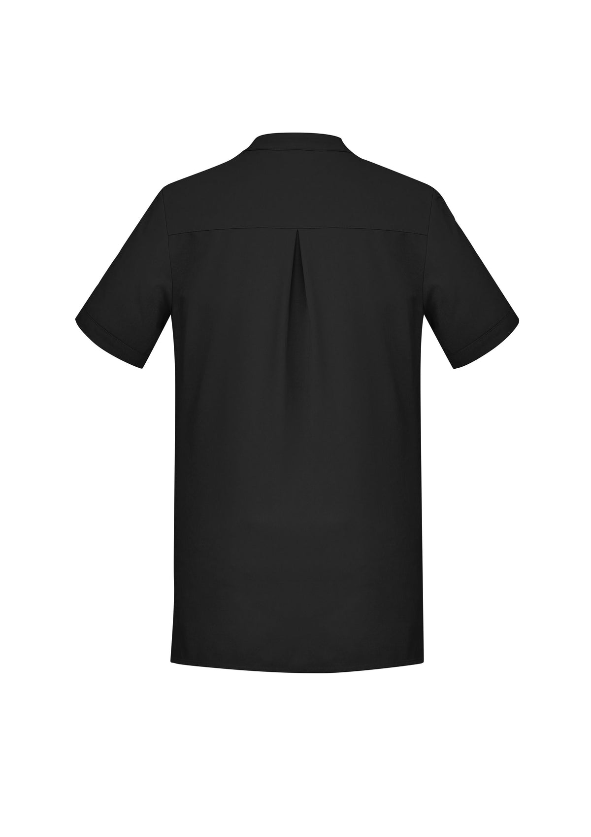 Florence Womens Plain Tunic - Black - Back
