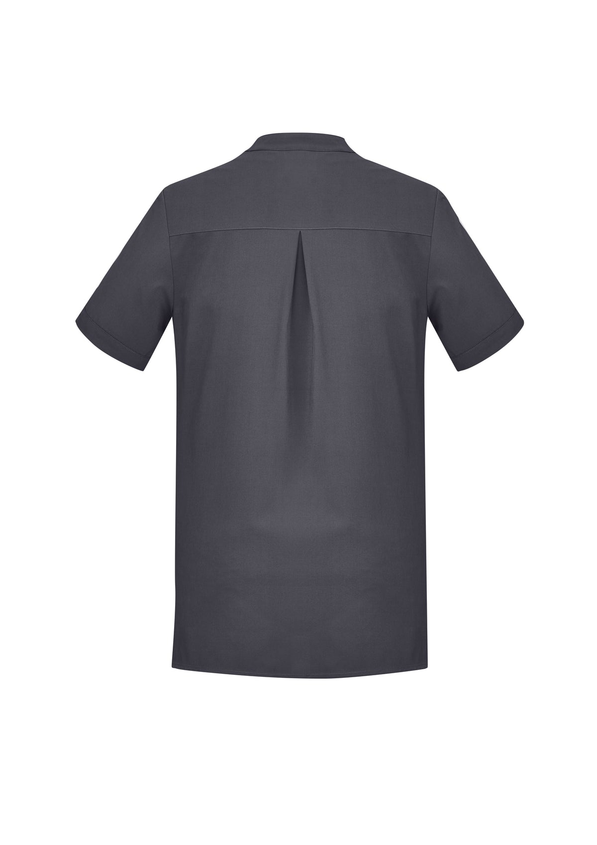 Florence Womens Plain Tunic - Charcoal - Back