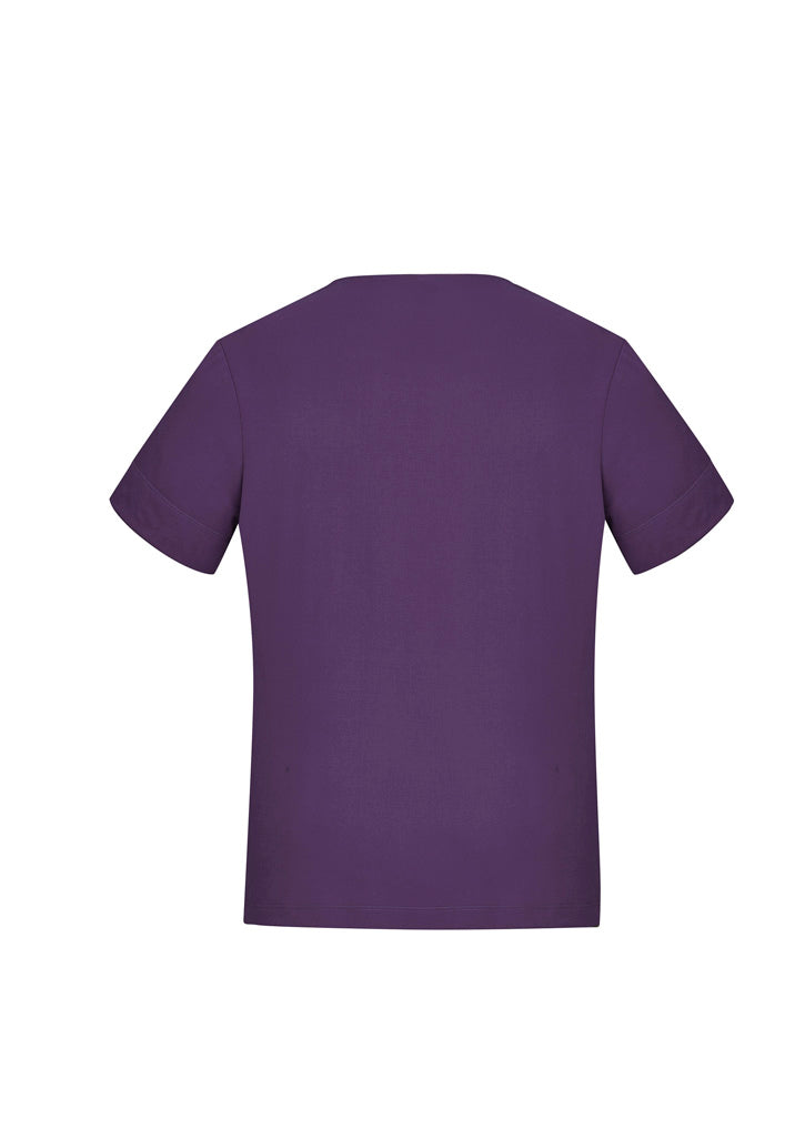 Marley Womens Short Sleeve Jersey Top - Purple - Back