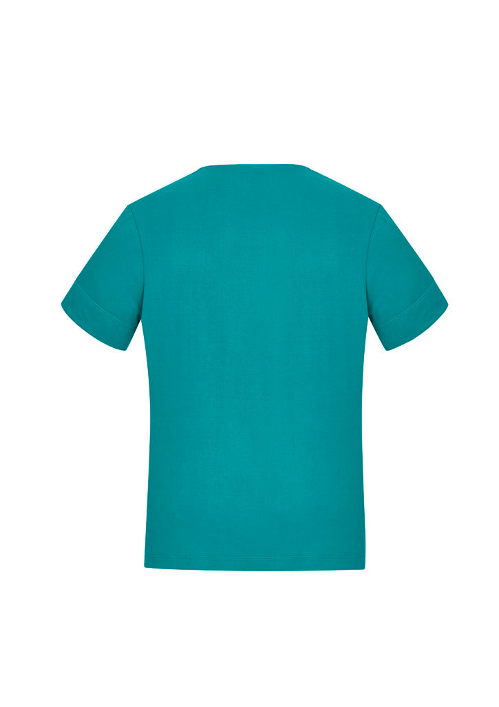 Marley Womens Short Sleeve Jersey Top - Teal - Back