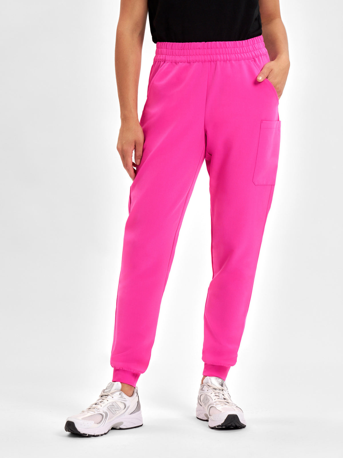 Pink Womens Jogger Scrub Pant 2