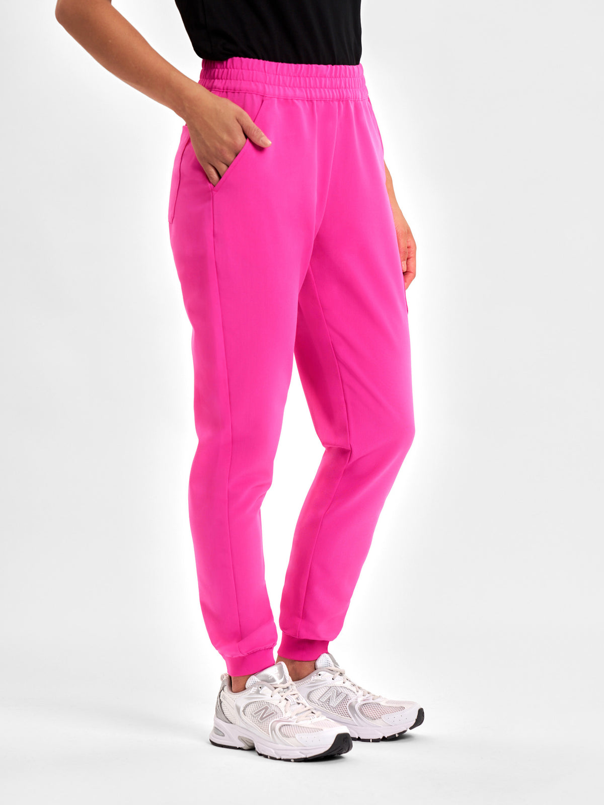 Pink Womens Jogger Scrub Pant 3