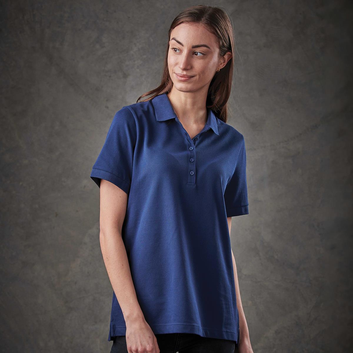 Women's Nantucket Stretch Pique Polo - view