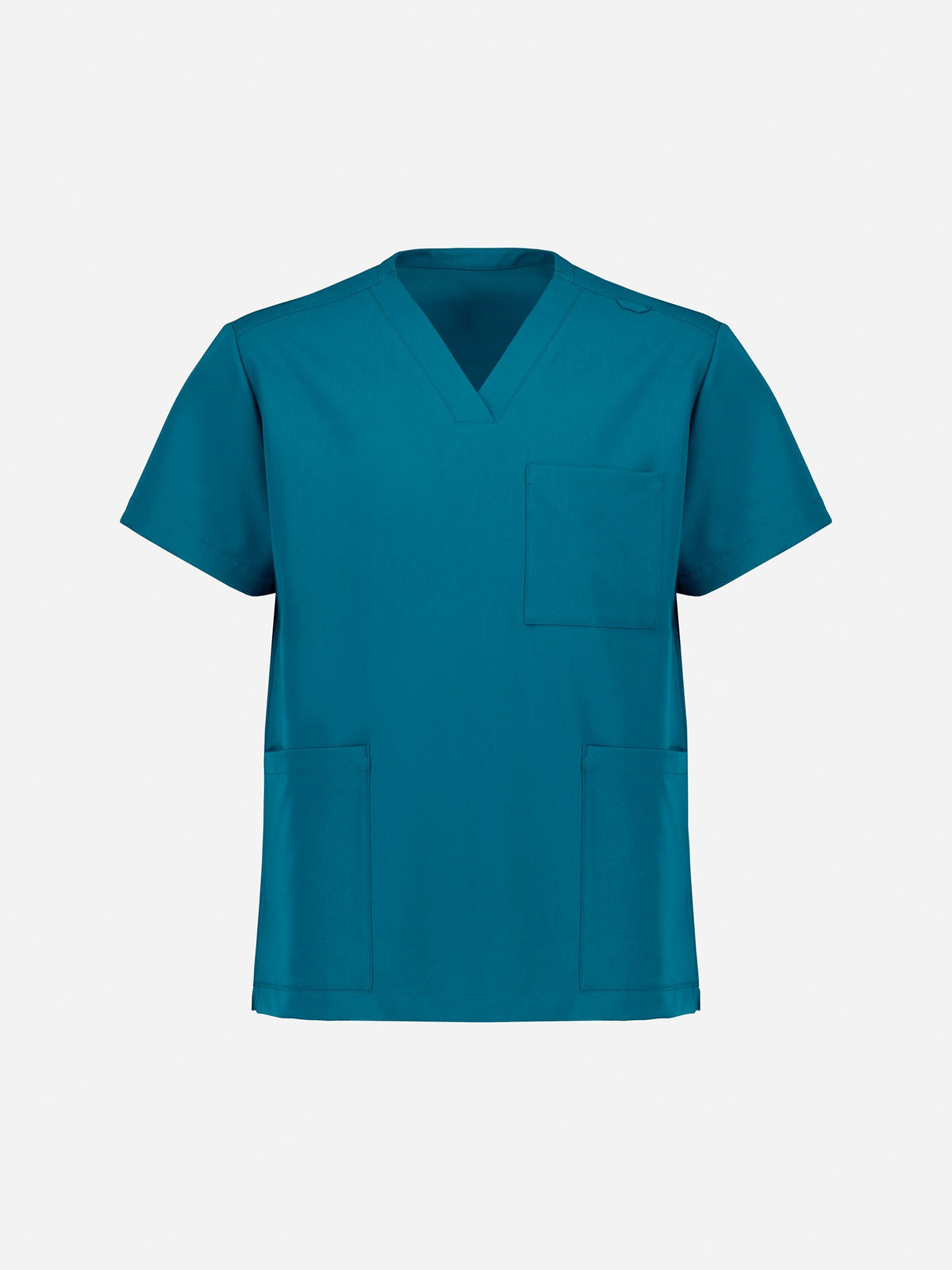 Pulse Unisex V-Neck Scrub Top - Caribbean Blue