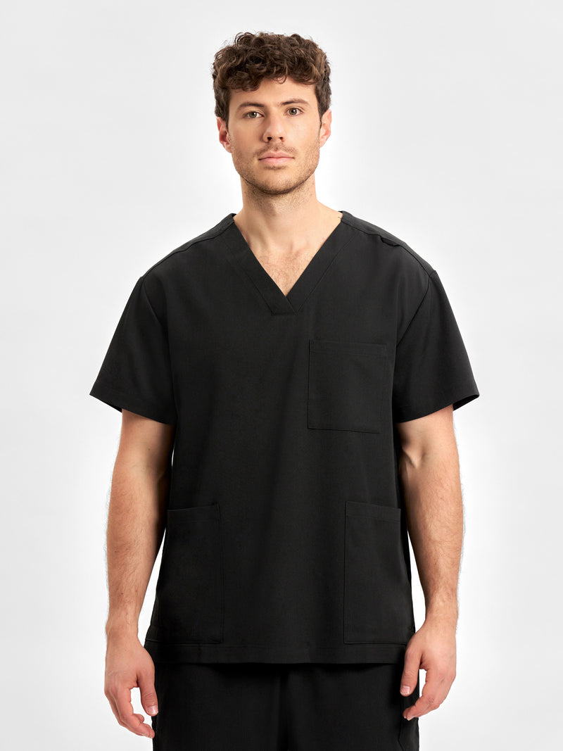 Pulse Unisex V-Neck Scrub Top