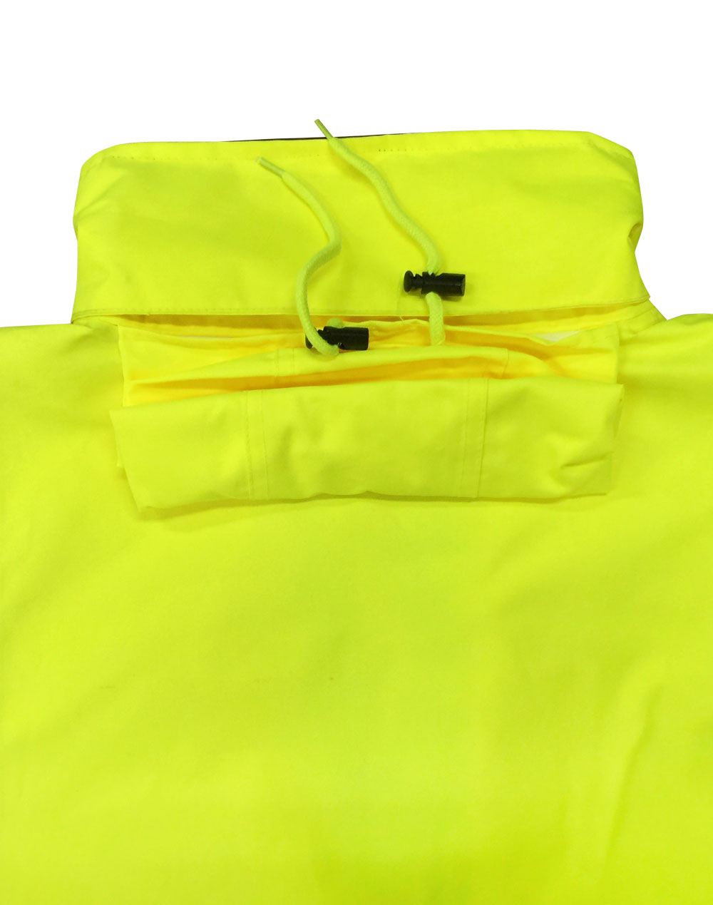 Hi-Vis Reversible Vest And Jacket - Yellow/Navy - View
