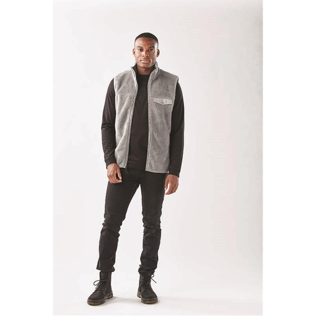Men's Bergen Sherpa Fleece Vest - view
