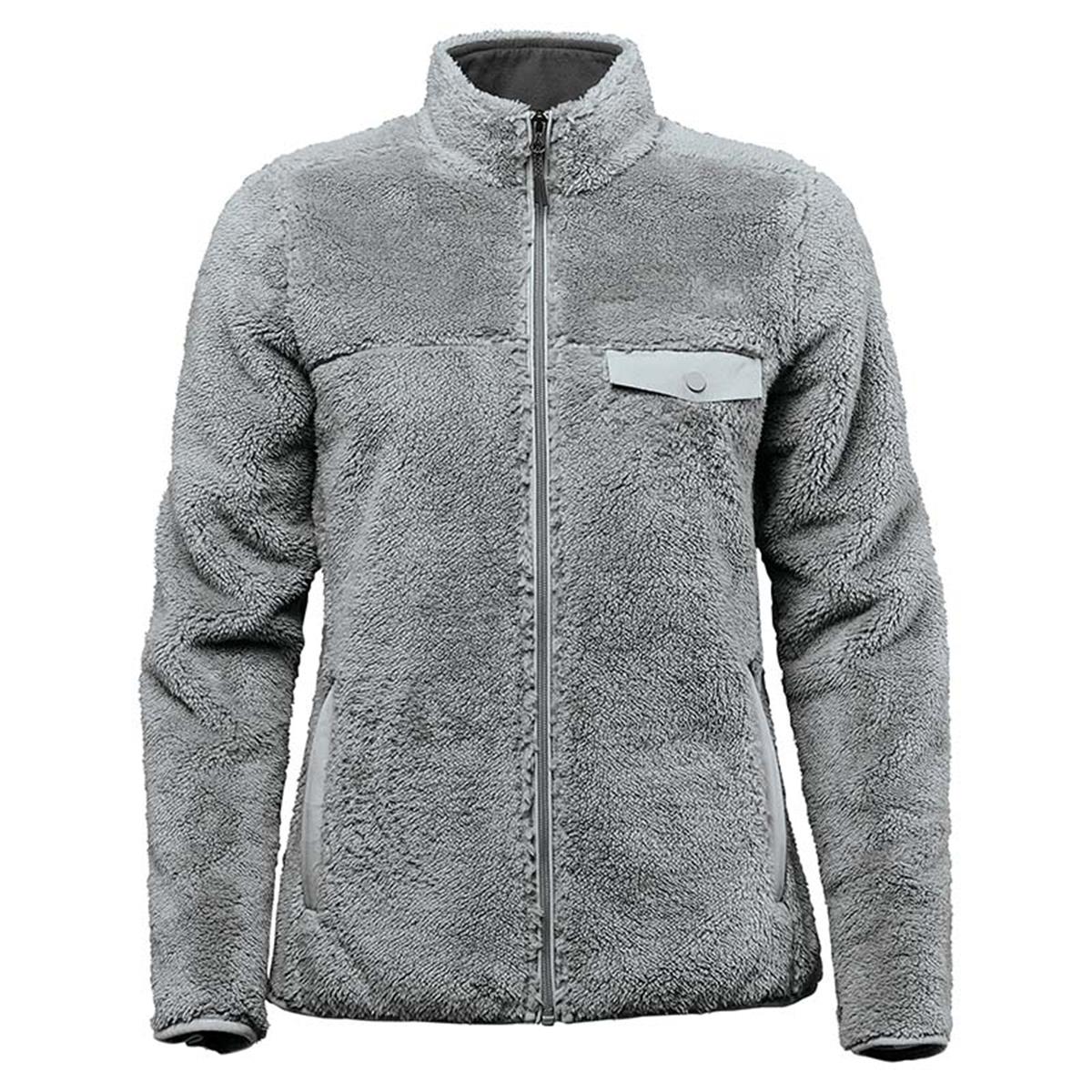 Women's Bergen Sherpa Fleece Jacket - Zinc - Front