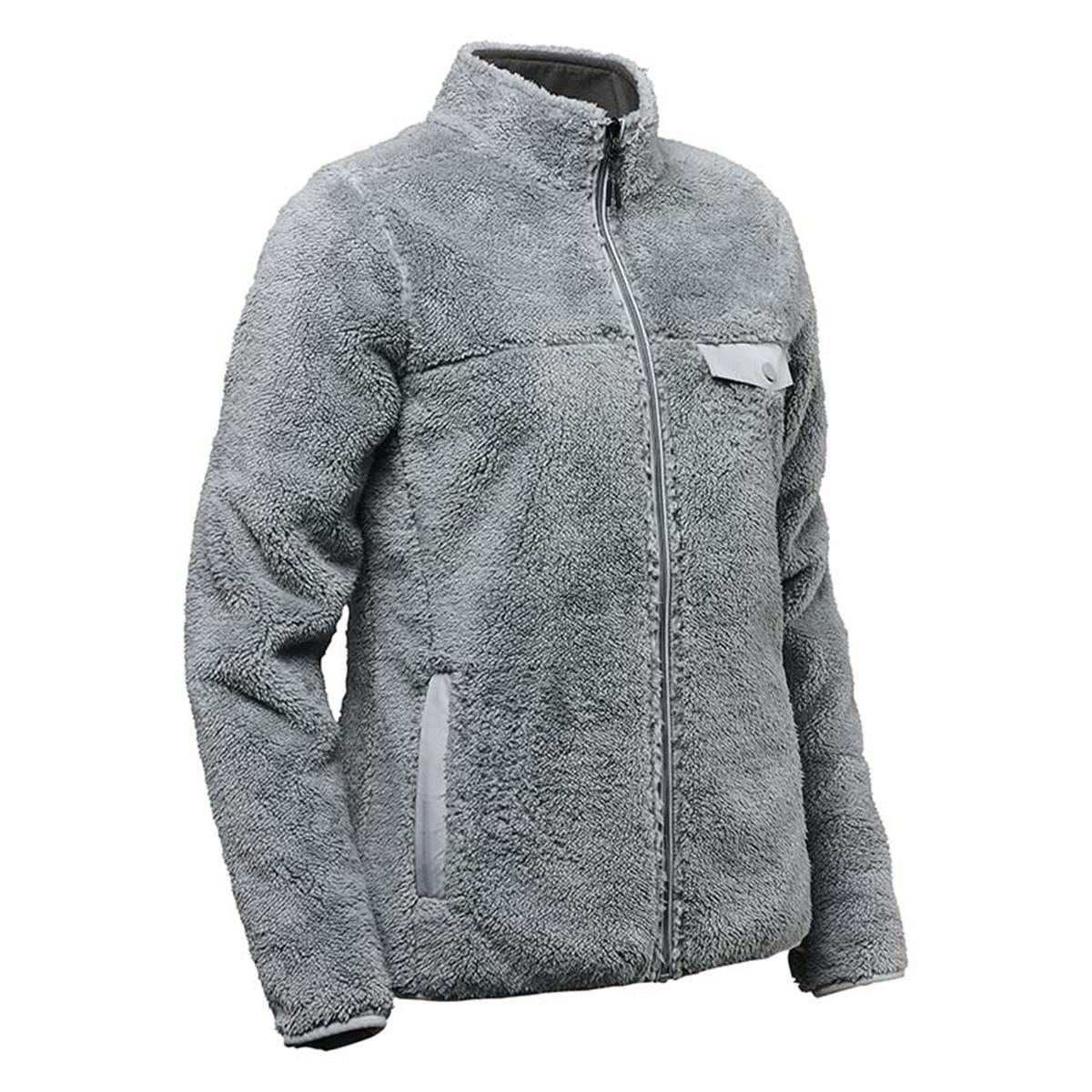 Women's Bergen Sherpa Fleece Jacket - Zinc - Back