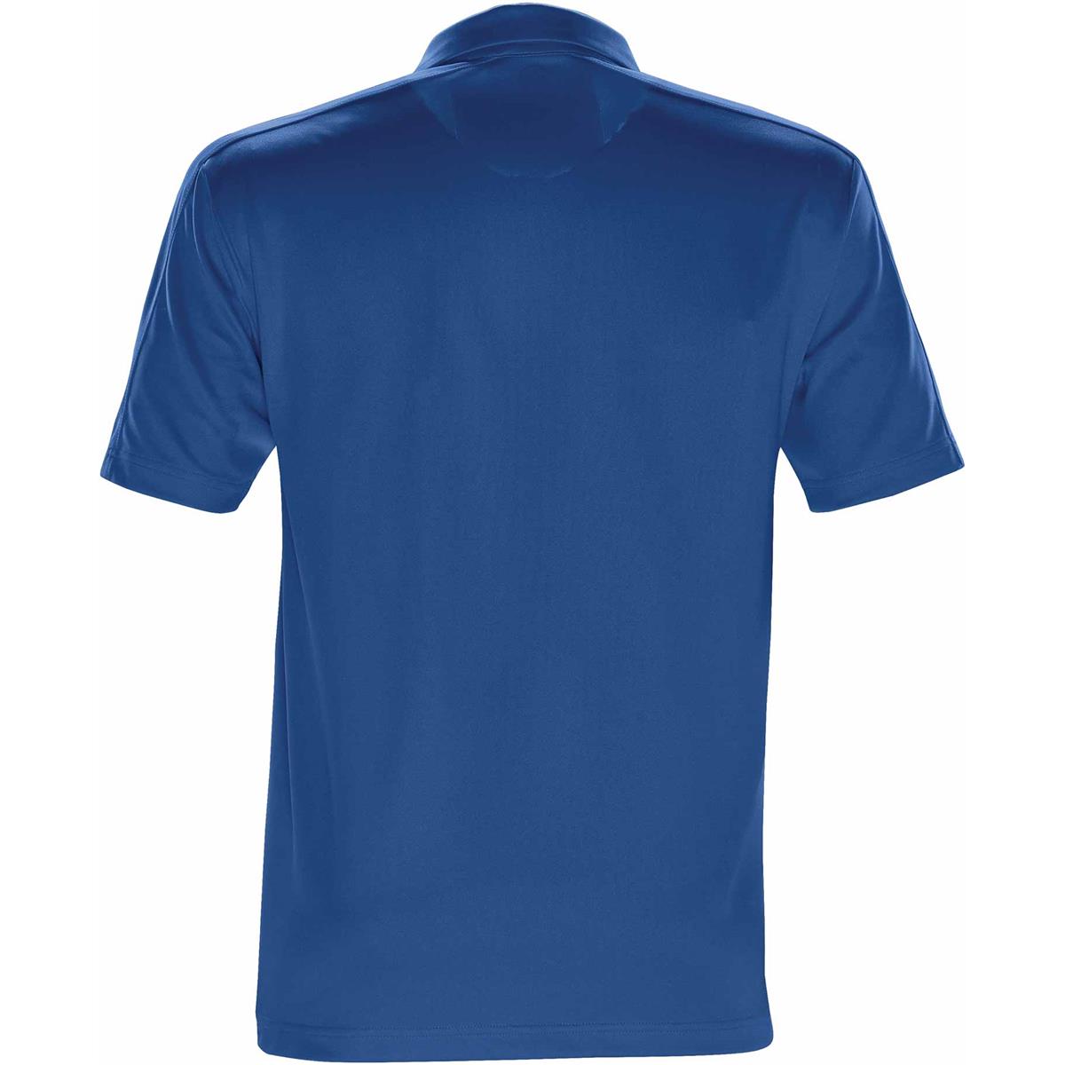 Men's Reflex Polo - Azure Blue - Back