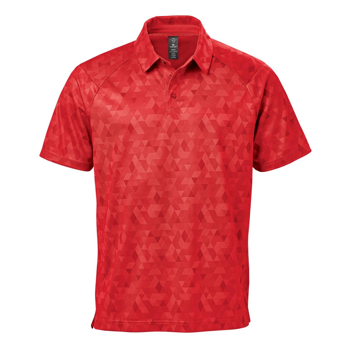 Men's Galapagos Polo - Bright Red - Front