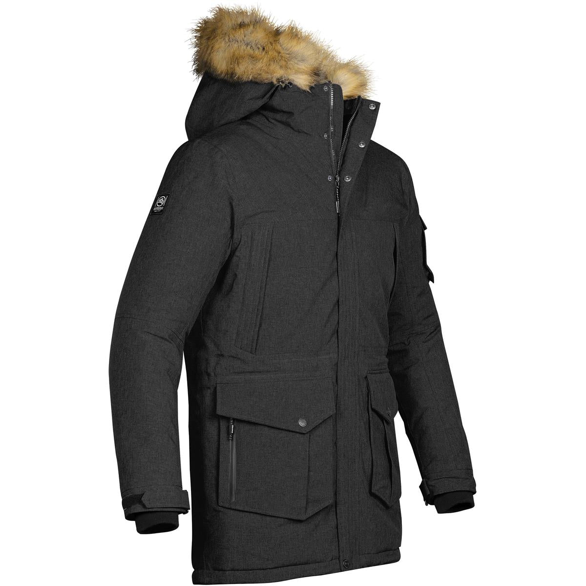 Men's Explorer Parka - Black - Back