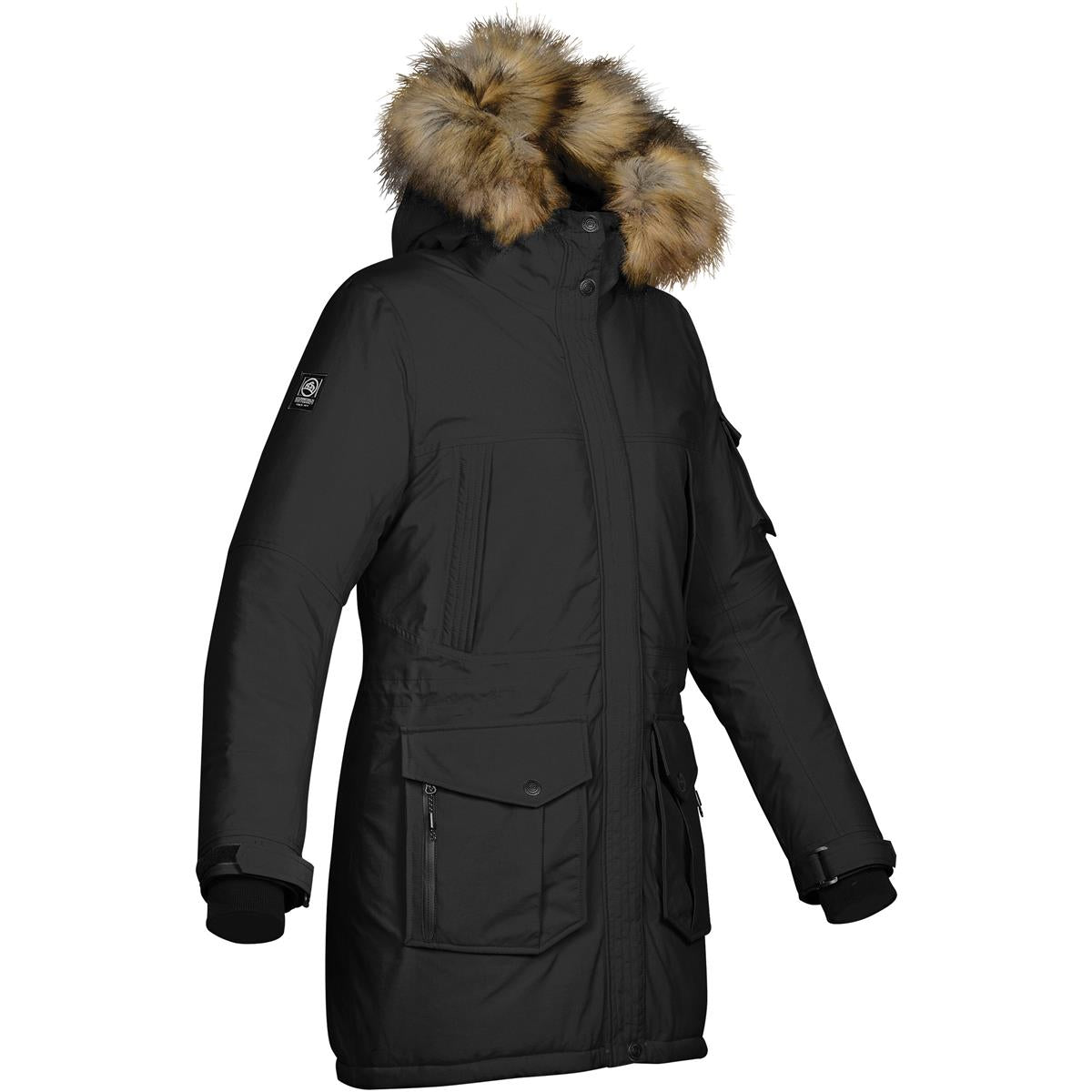 Women's Explorer Parka - Black - Back