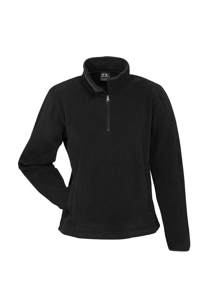 Trinity Womens Fleece - Black - Front