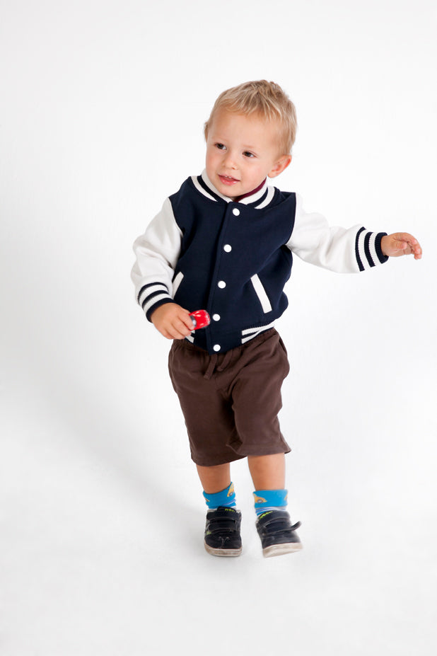 Babies Varsity Jacket - view