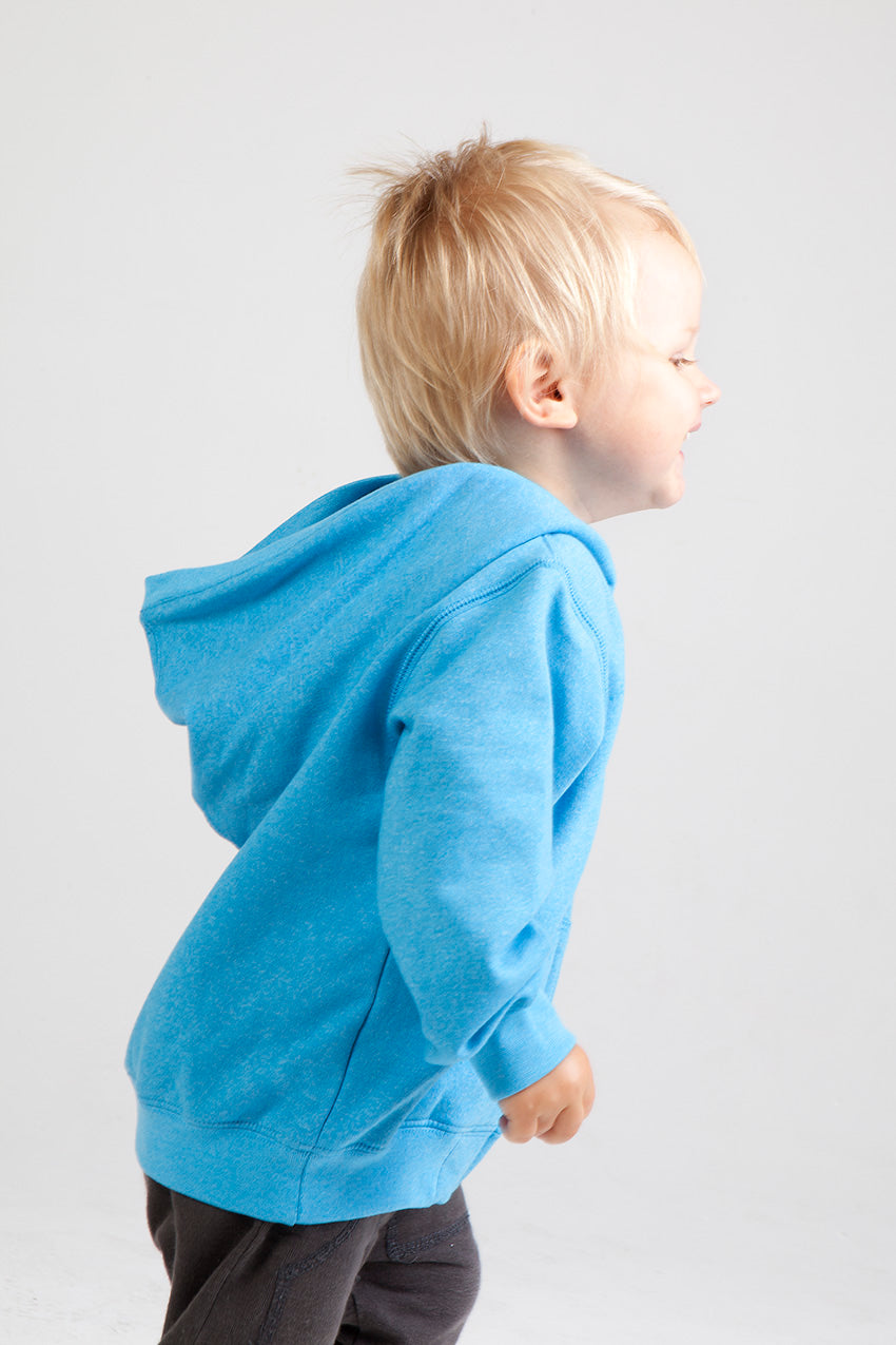Babies Heather Zip Hoodie - view