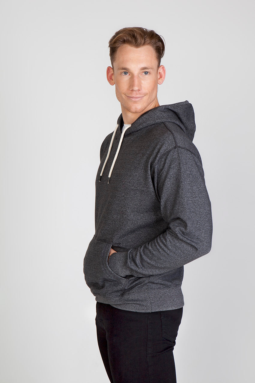 Mens Greatness Heather Hoodie - view