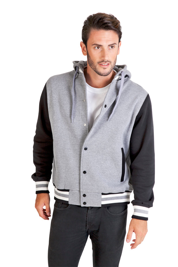 Men's Varsity Jacket & Hood - view