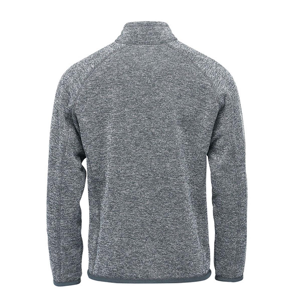 Men's Avalante 1/4 Zip Pullover - Granite Heather - Back