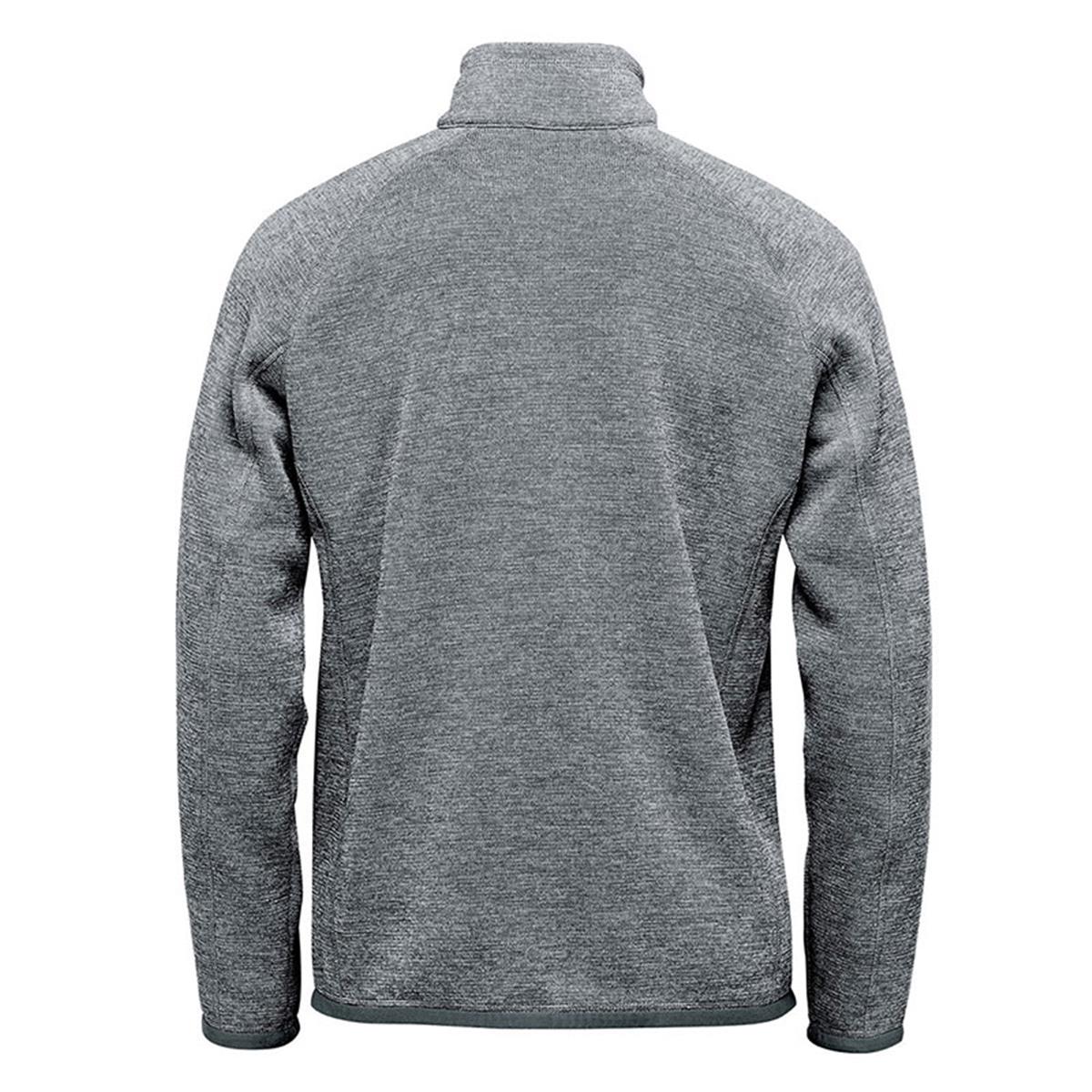 Men's Avalante Full Zip Fleece Jacket - Granite Heather - Back