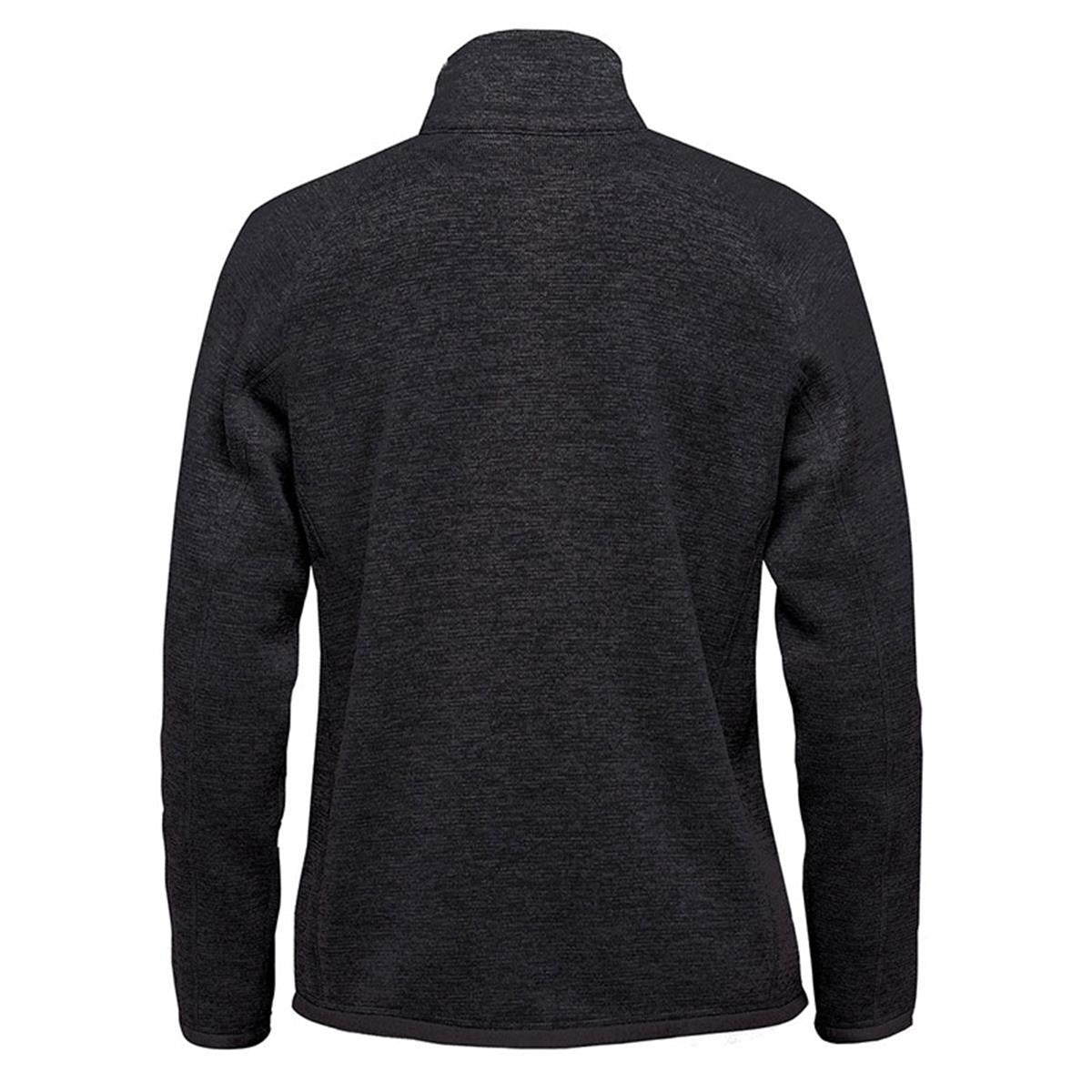 Women's Avalante Full Zip Fleece Jacket - Black Heather - Back