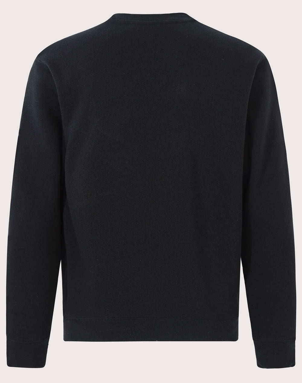 Eagle Top Fleece Sweat- Unisex - Black - Back