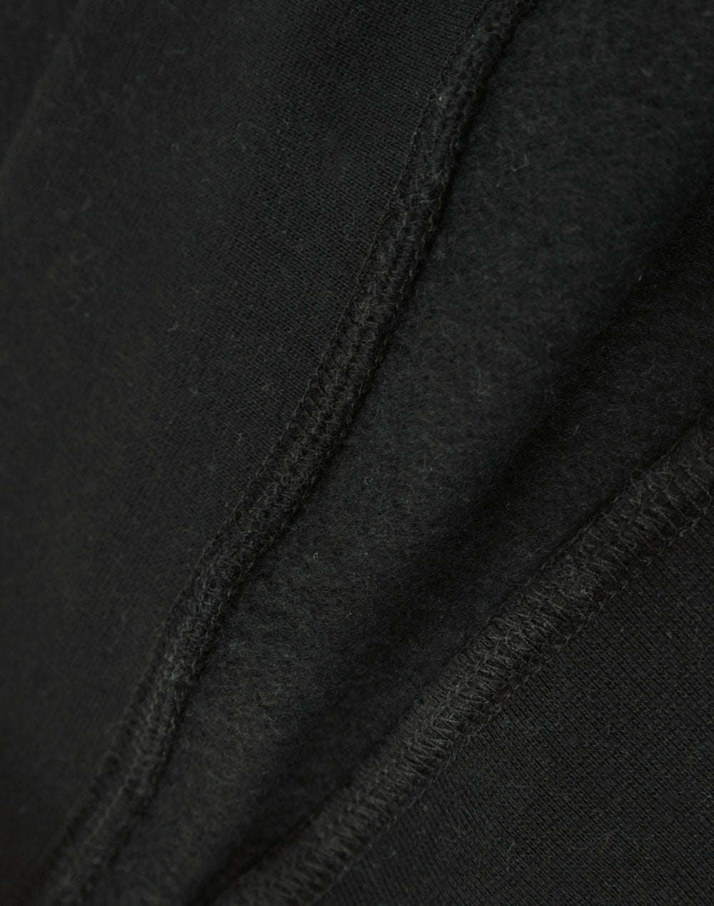 Eagle Top Fleece Sweat- Unisex - Black - View