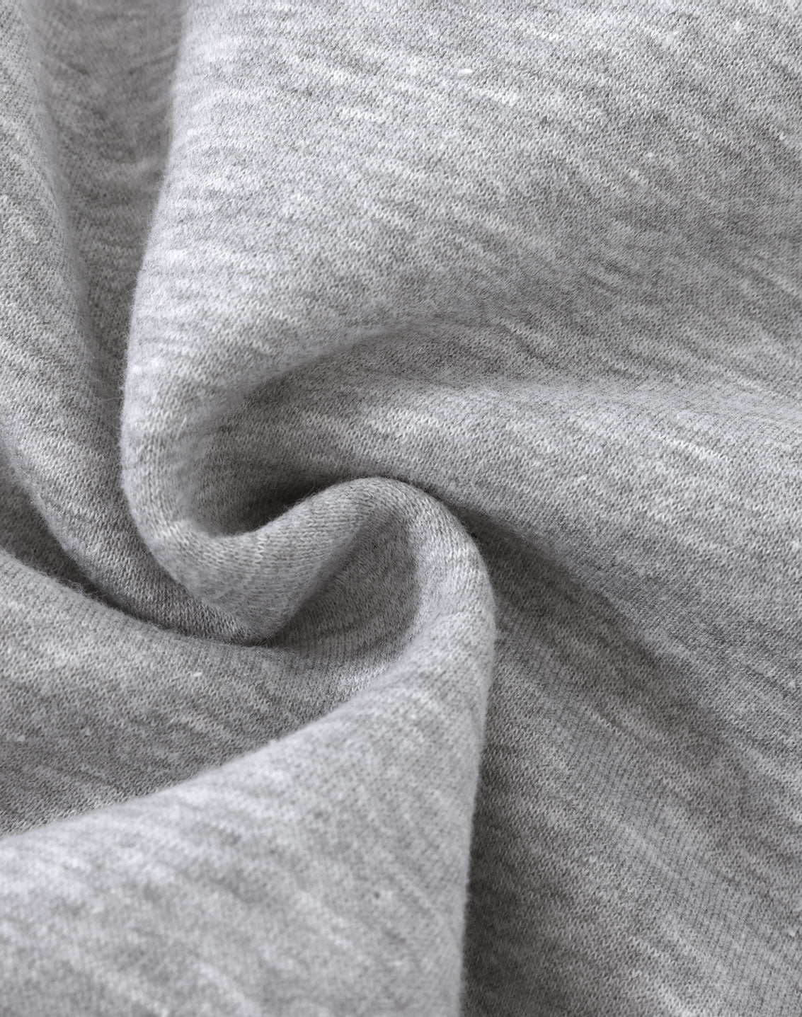 Eagle Top Fleece Sweat- Unisex - Grey - Fabric