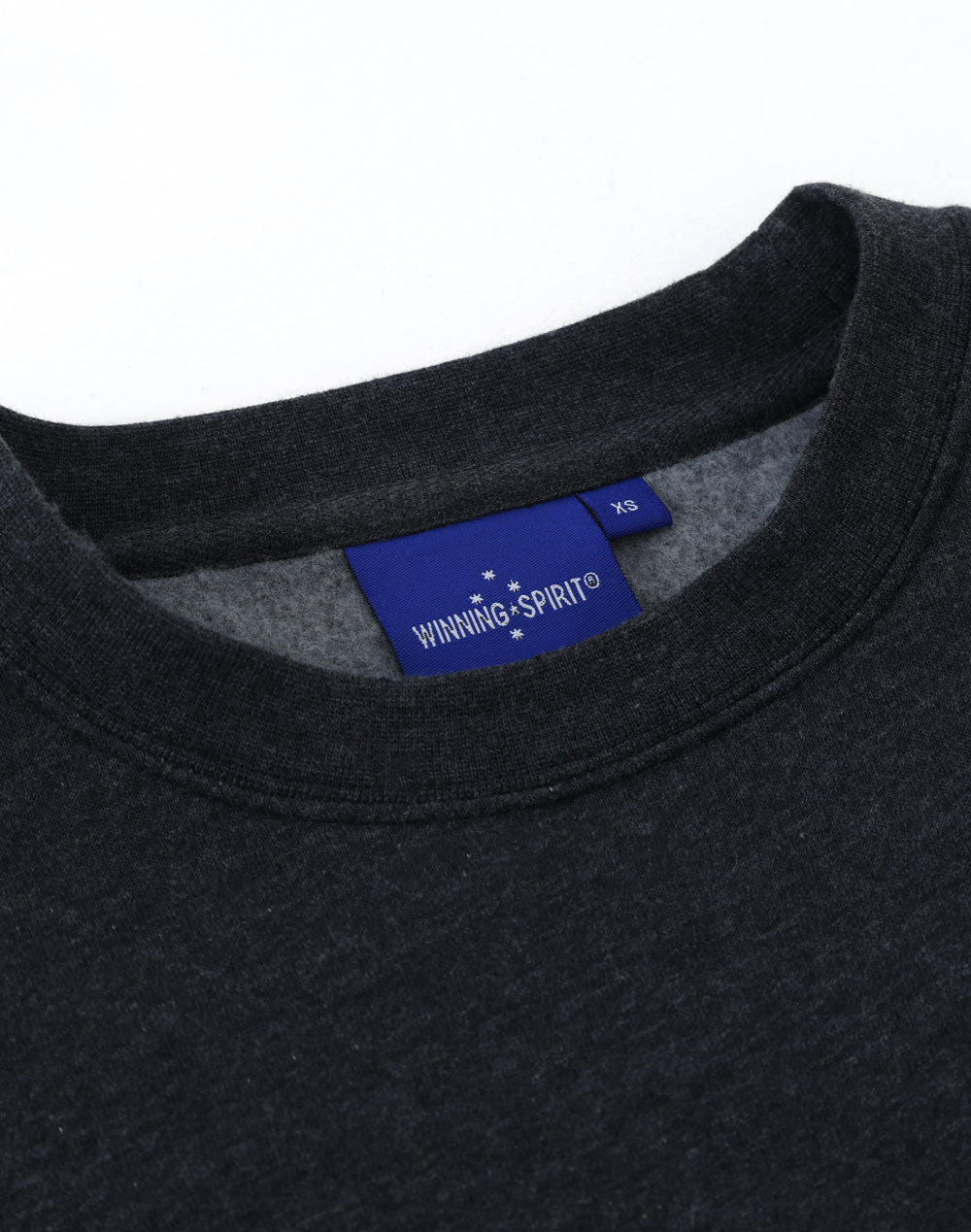 Eagle Top Fleece Sweat- Unisex - Marl Charcoal - View