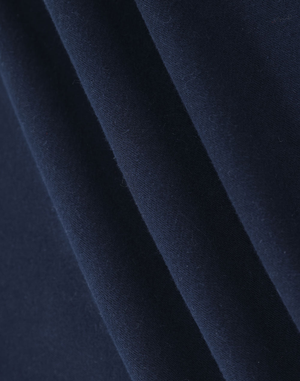 Eagle Top Fleece Sweat- Unisex - Navy - Fabric