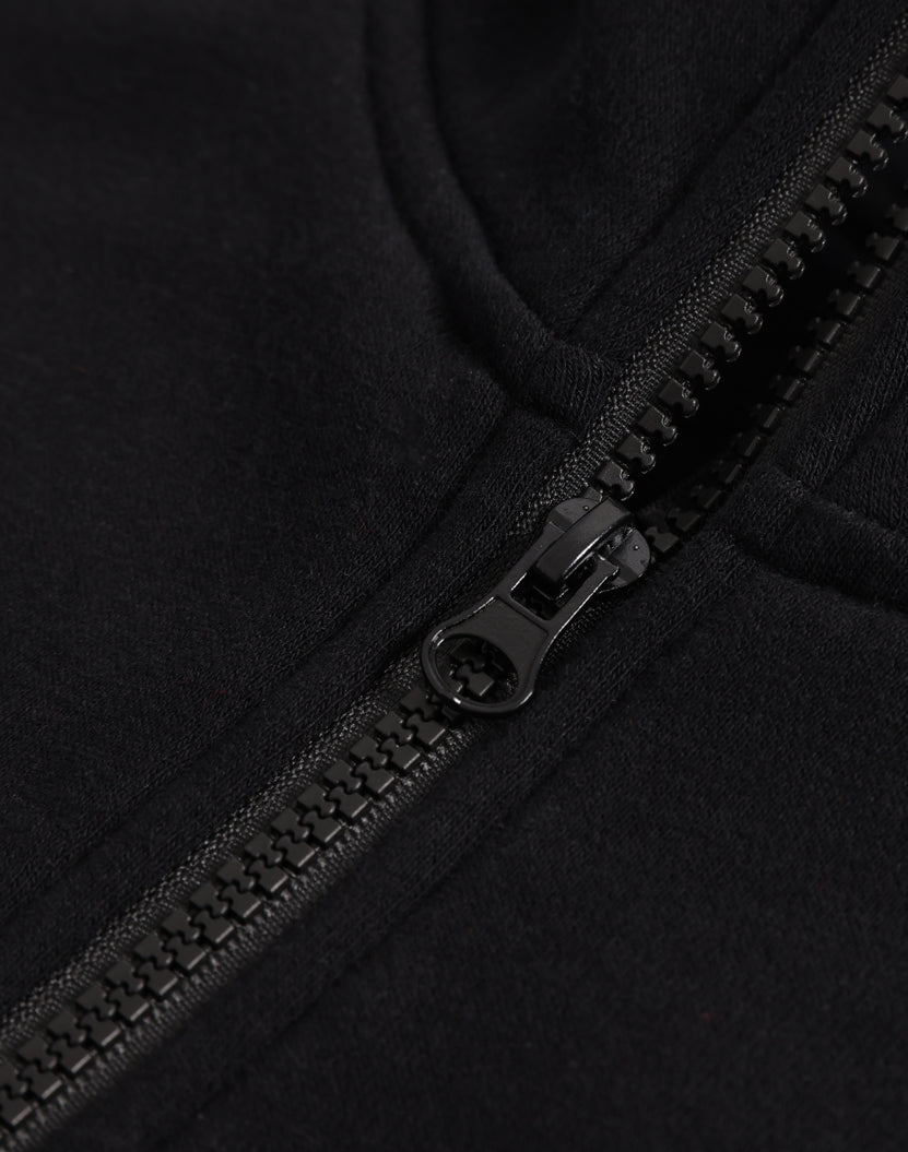 Falcon Fleece Sweat Top Unisex - Black - View