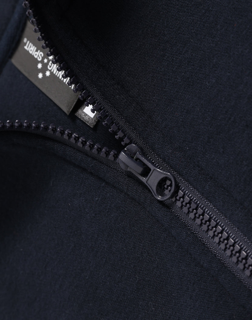 Falcon Fleece Sweat Top Unisex - Navy - View