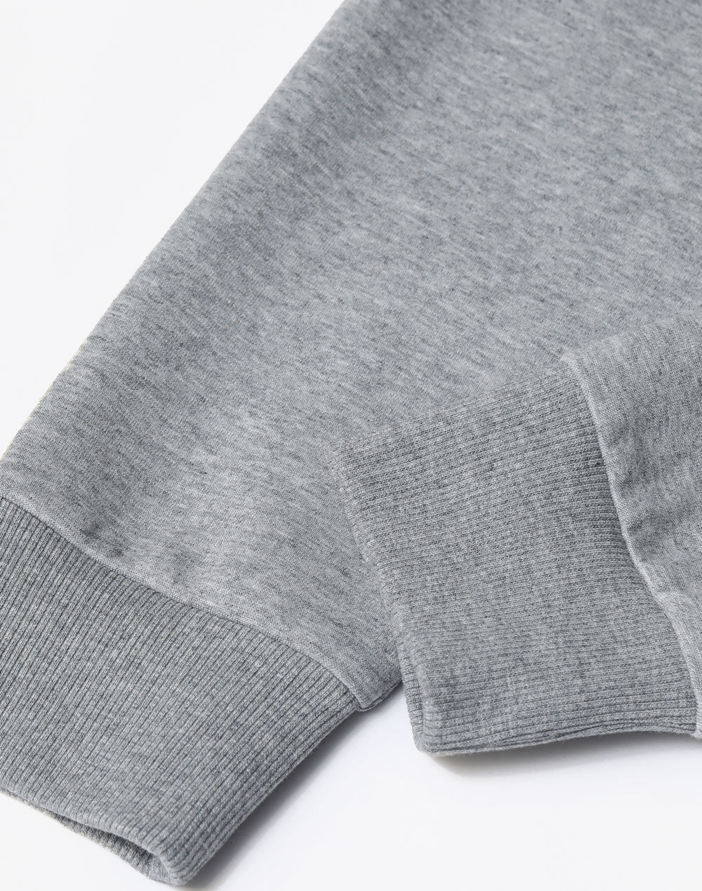Airlayered CVC Crew Neck Sweater Unisex - Grey - View