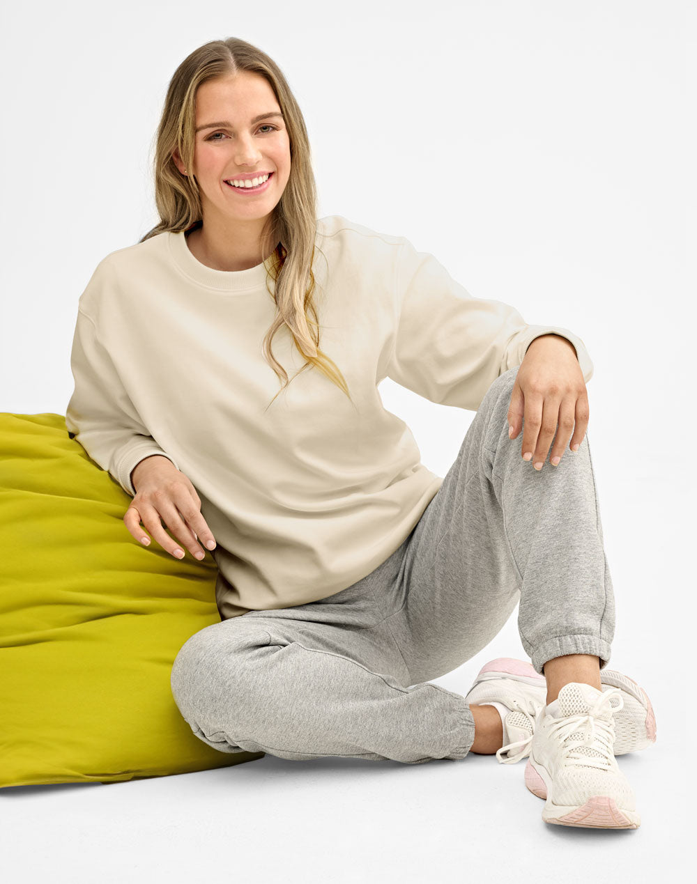 Airlayered CVC Crew Neck Sweater Unisex - view