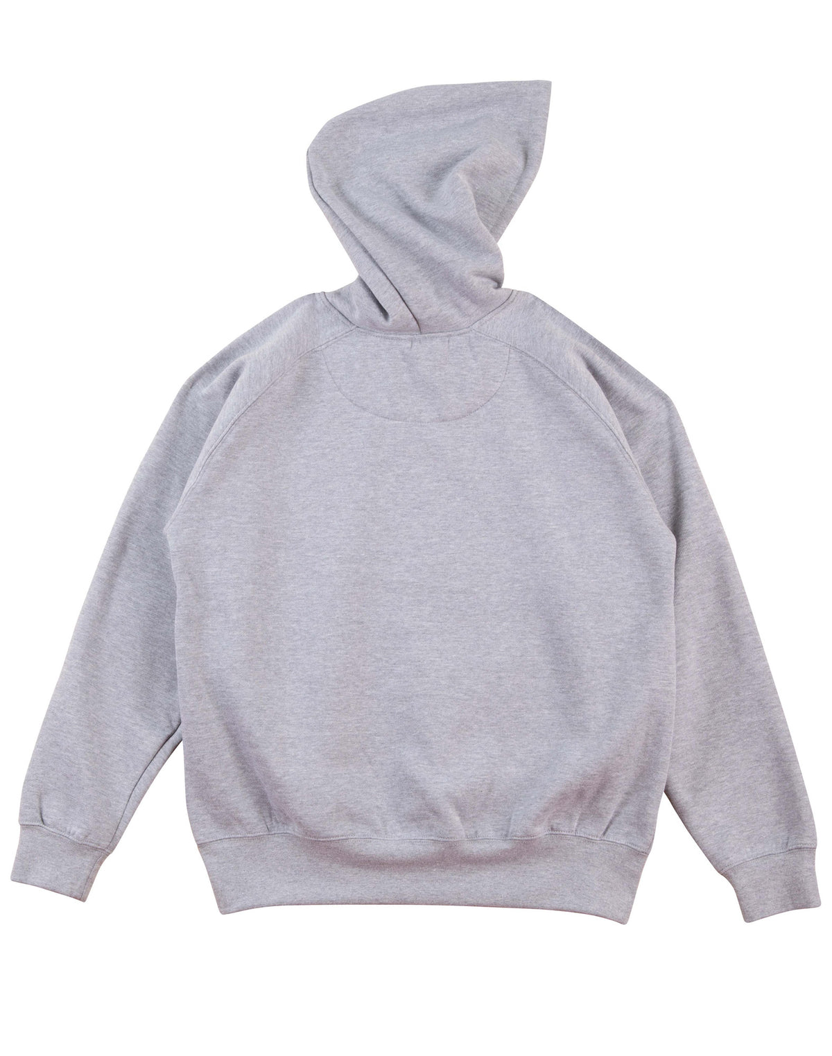 Warm Hug Kids' Fleece Hoodie - Grey - Back