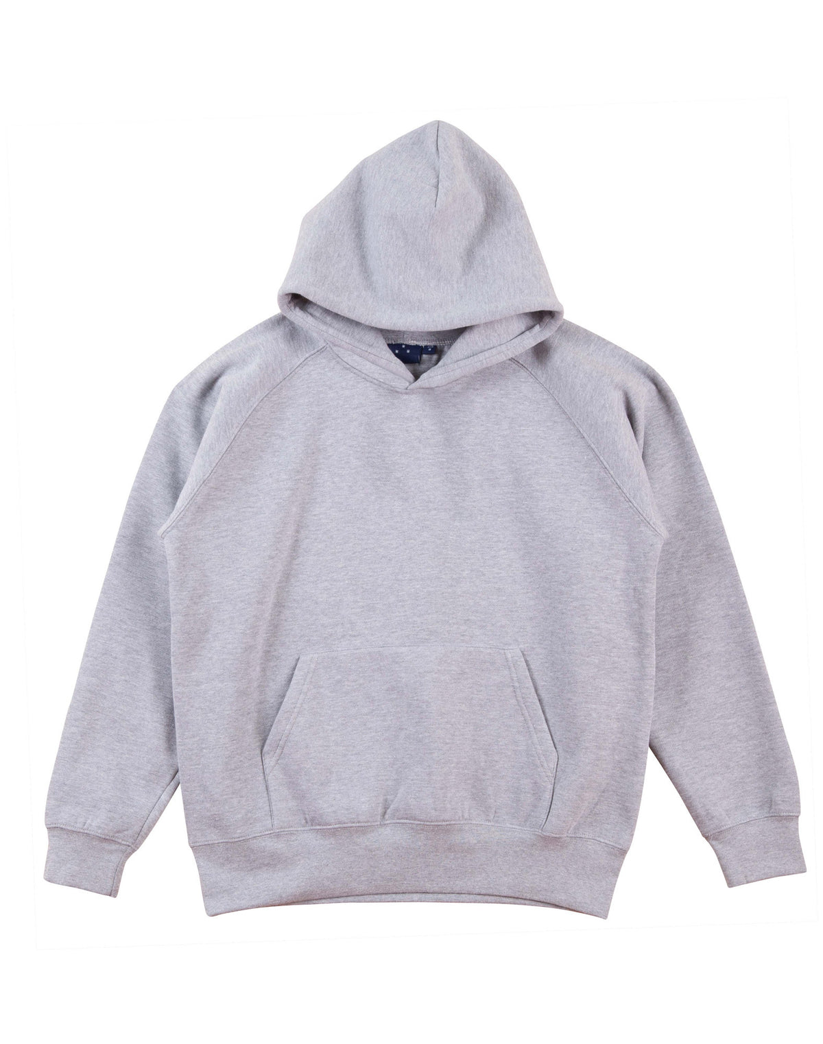 Warm Hug Kids' Fleece Hoodie - Grey - Front