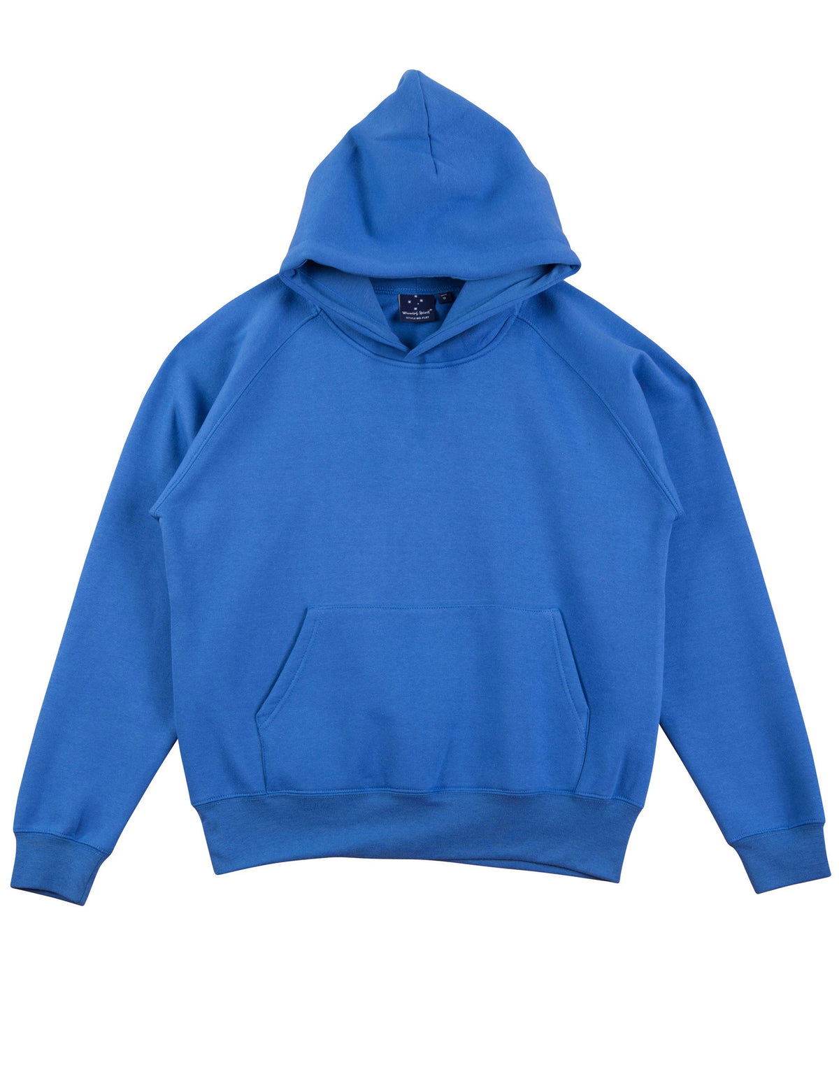 Warm Hug Kids' Fleece Hoodie - Royal - Front