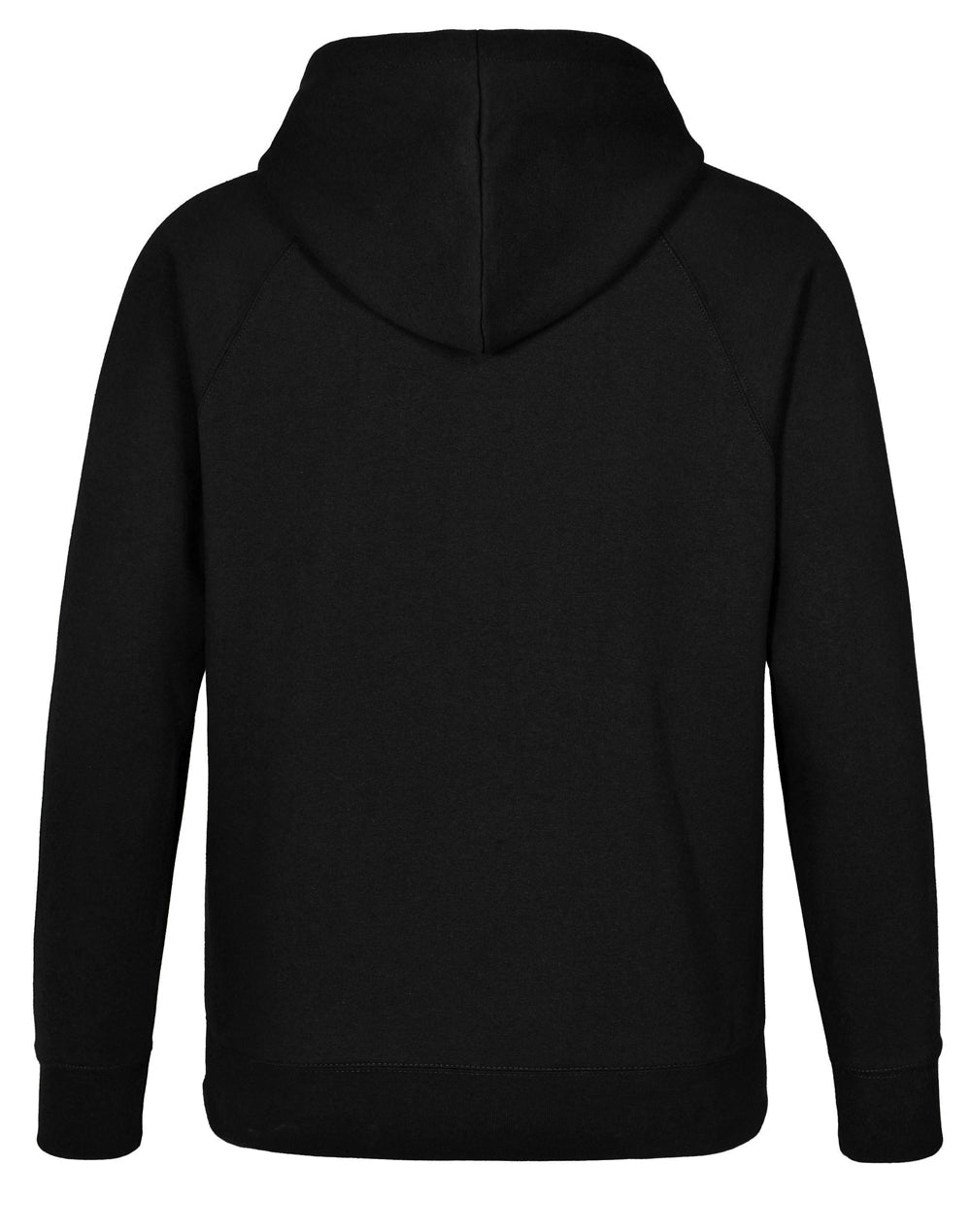 Warm Hug Fleecy Hoodie Men's - Black - Back